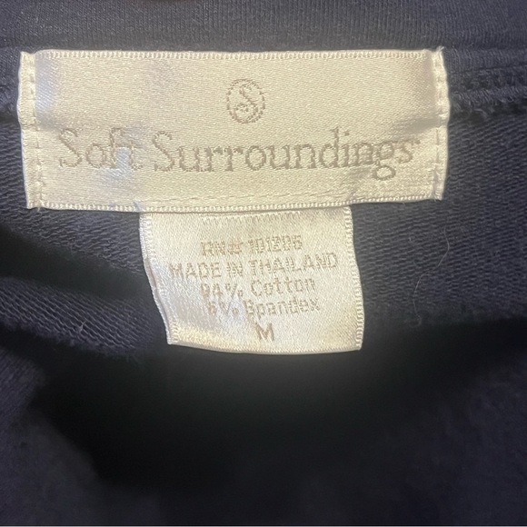 Soft Surroundings Wooden Button Jacket - Picture 7 of 8